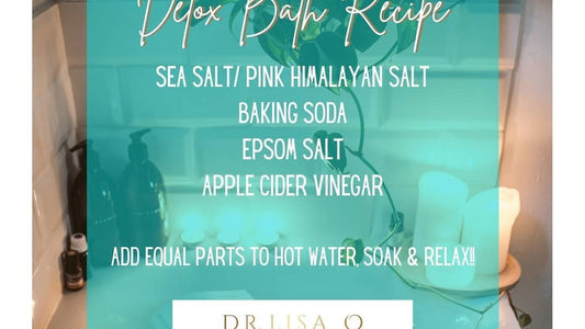 Self Care: Detox Bath Recipe