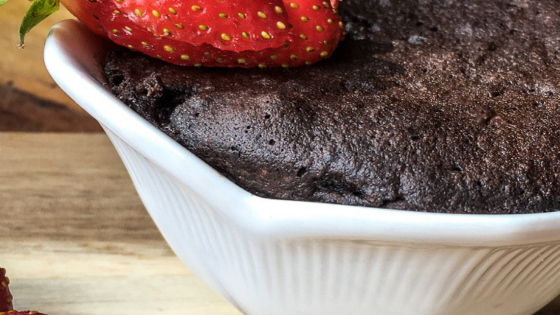 Keto Friendly, Low Carb Chocolate Mug Cake
