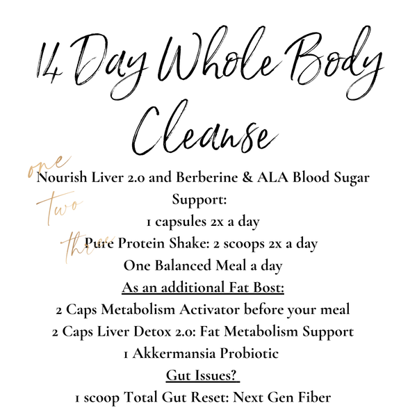 Dr. Lisa O's 14 Day Whole Body Cleanse
