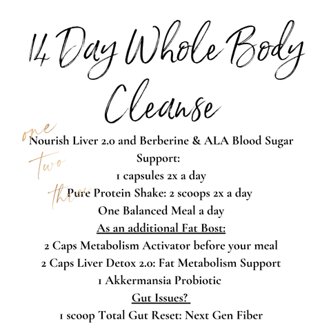 Dr. Lisa O's 14 Day Whole Body Cleanse