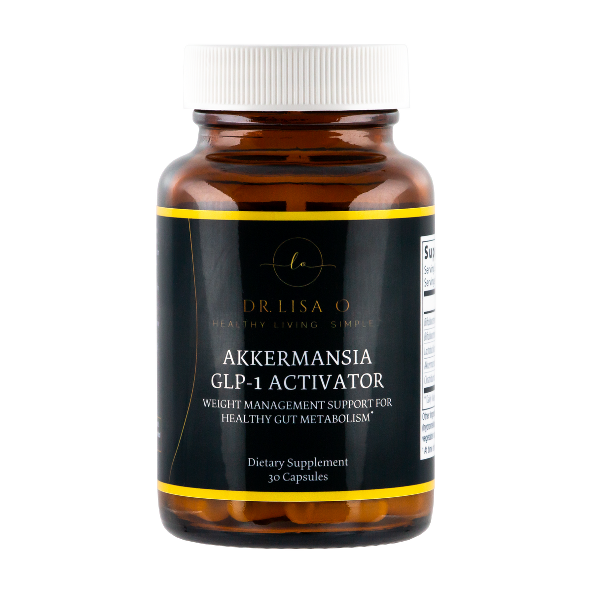 Dr. Lisa O's Akkermansia GLP-1 Activator Probiotic