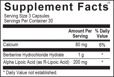 Dr. Lisa O's Berberine and ALA Blood Sugar Support