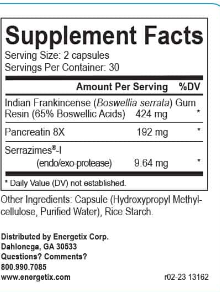 Energetix BoswelliaZyme Complex