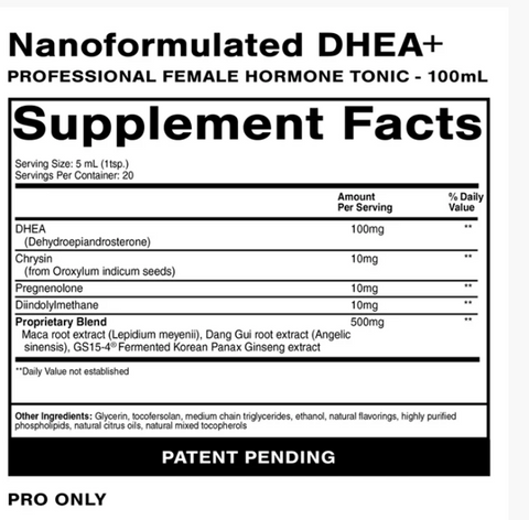 Quicksilver Scientific Professional DHEA+ 100mL
