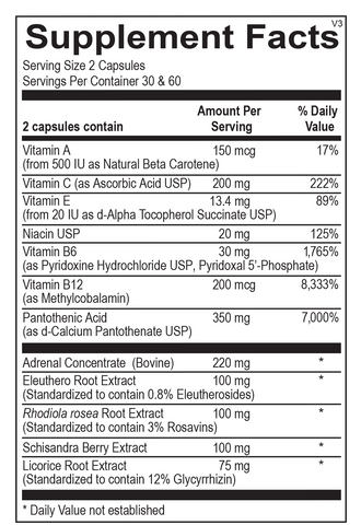 Dr. Lisa O's Nourish Adrenal Support