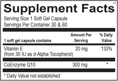 Dr. Lisa O's Nourish CoQ-10 300 mg